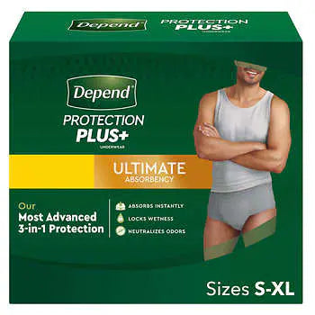 Depend Protection Plus for Men