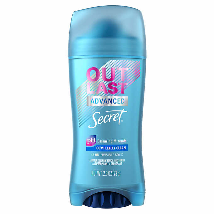 Secret Outlast Advanced Antiperspirant Deodorant 2.6 oz