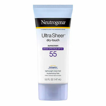 Neutrogena Ultra Sheer Dry-Touch Sunscreen Broad Spectrum SPF 55