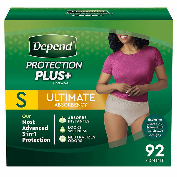 Depend Protection Plus for Women