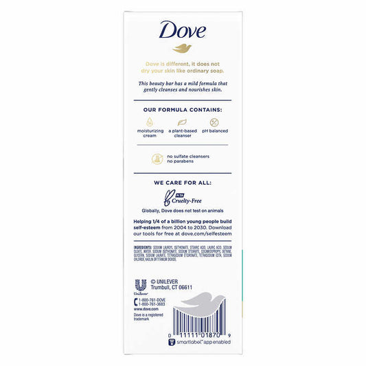 Dove Moisturizing Beauty Bar Soap Sensitive Skin 3.75 oz